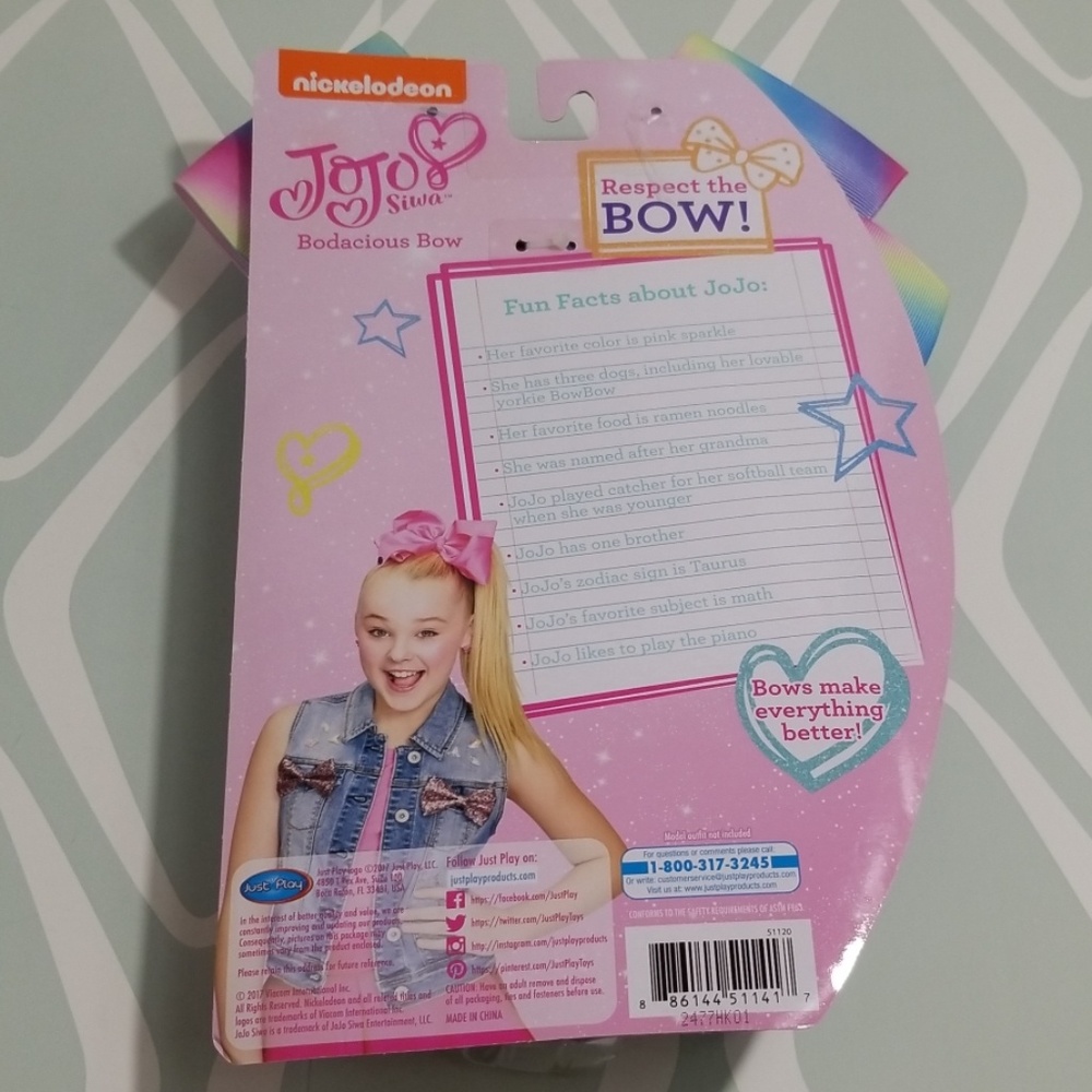 JoJo Siwa Bodacious bow hair accessory - Picture 4 of 6
